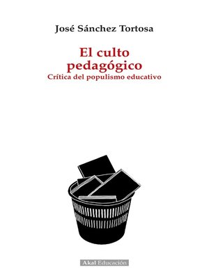 cover image of El culto pedagógico
